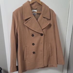 Old Navy Women's Camel Peacoat